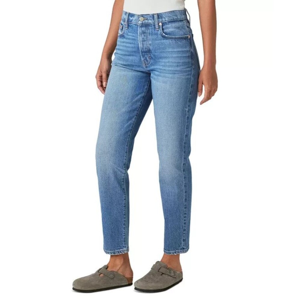 Lucky Brand Women's Trendy High-Rise Drew Relaxed Mom Jeans Blue Denim 2/26A